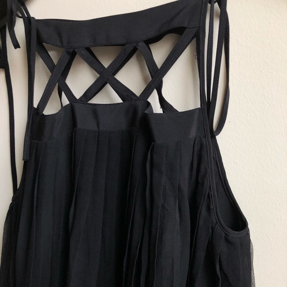 Silk Chiffon babydoll dress - Picture 3 of 3